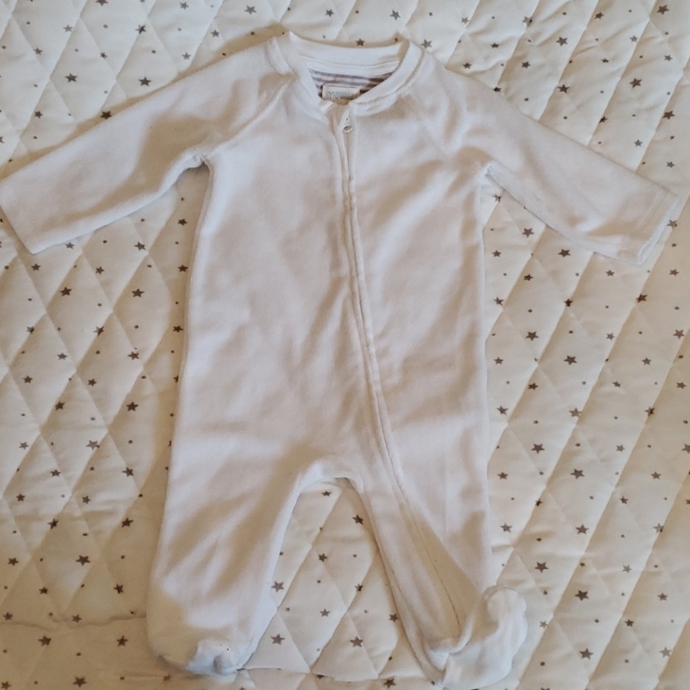 Gymboree white terry cloth onesie